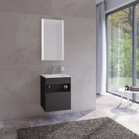 Тумба с раковиной Keuco Stageline 32842 50 см, вулканит