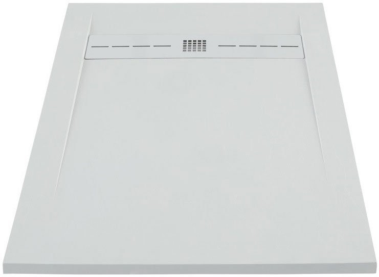 Поддон для душа Allen Brau Infinity 160х80 см, белый камень
