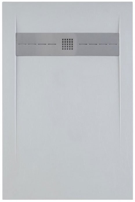 Поддон для душа Allen Brau Infinity 160х80 см, белый камень