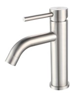 Смеситель для раковины РМС SUS128 SUS128-001F сталь Смеситель для раковины РМС SUS128 SUS128-001F сталь