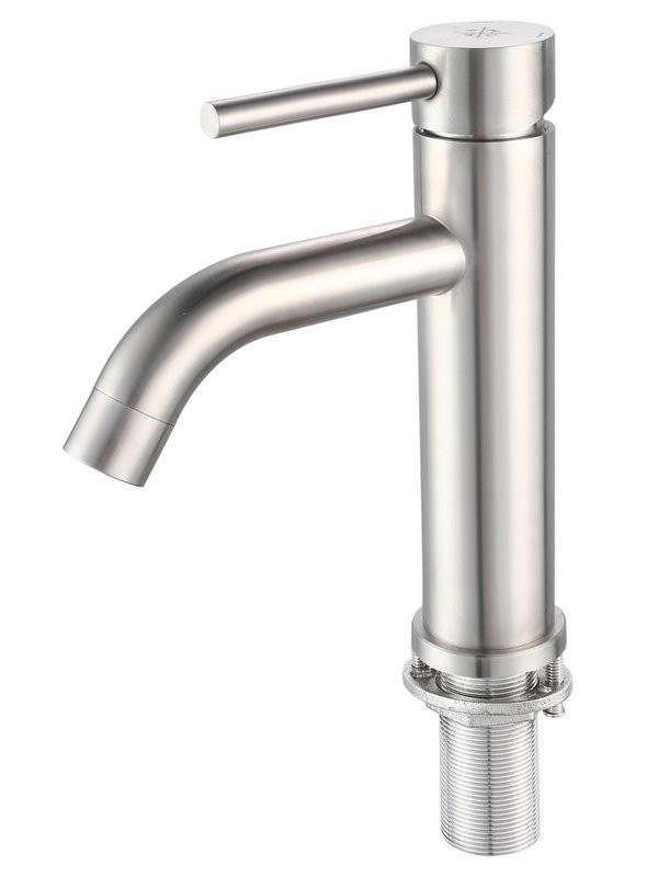 Смеситель для раковины РМС SUS128 SUS128-001F сталь