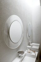 Зеркало круглое Laufen Kartell by Laufen 80 прозрачное, с подсветкой