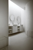 Зеркало круглое Laufen Kartell by Laufen 80 прозрачное, с подсветкой