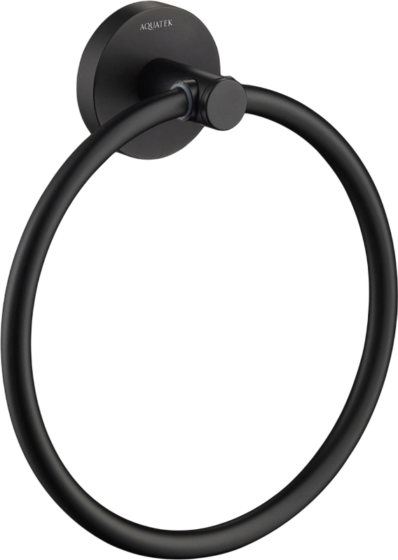 Полотенцедержатель AQUATEK Европа AQ4112MB матовый черный