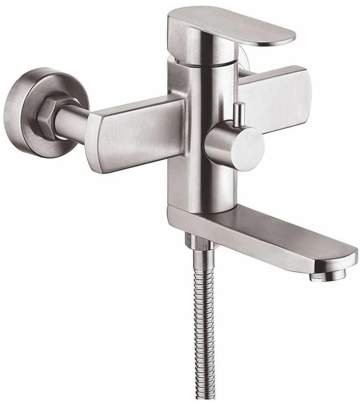 Смеситель для ванны с душем Fashun A53020 сатин