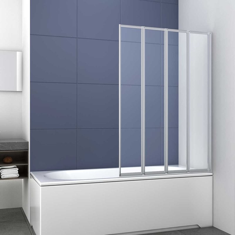 Шторка на ванну Vincea VSB-31100CL 100х140