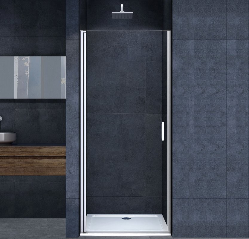 Душевая дверь в нишу Vincea Alpha VDP-3AL100CL 100x195, профиль хром