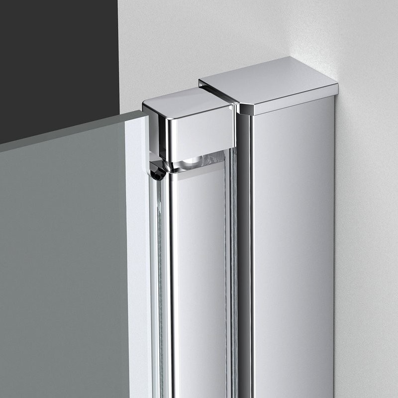 Душевая дверь в нишу Vincea Alpha VDP-3AL100CL 100x195, профиль хром