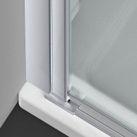 Душевая дверь в нишу Vincea Alpha VDP-3AL100CL 100x195, профиль хром