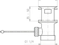 Смеситель для биде Rav Slezak Colorado CO145.5K хром Смеситель для биде Rav Slezak Colorado CO145.5K хром