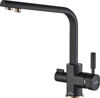 Смеситель для кухни Steel Hammer SH 909 Black Br