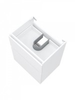 Тумба под раковину без столешницы Teymi Laina 60 напольная, матовая белая