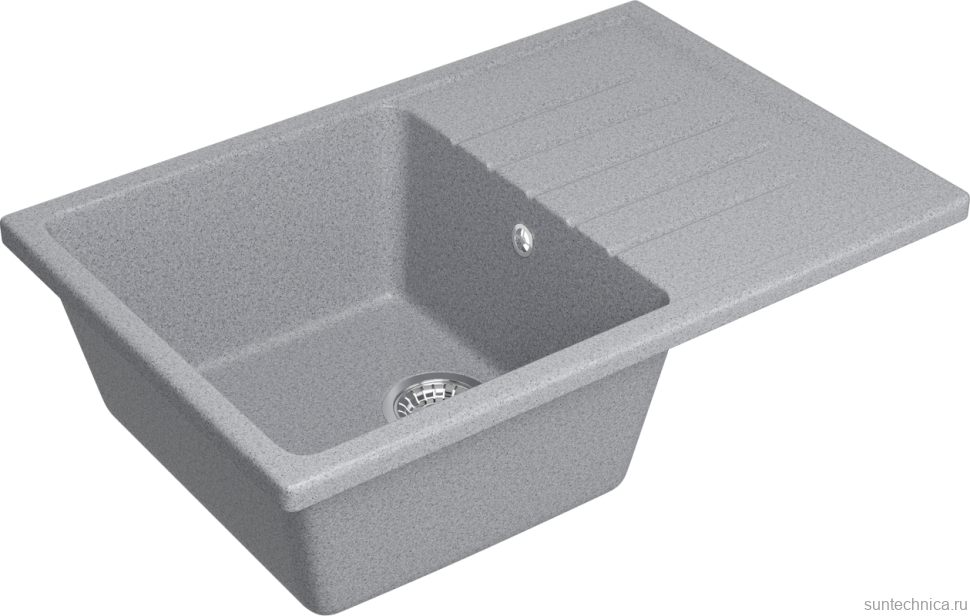 Мойка кухонная Domaci Болонья М-16-005 серая