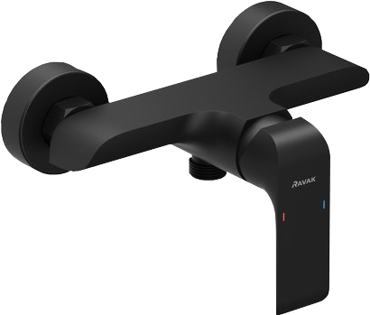 Смеситель для душа Ravak Flat X070177 черный матовый
