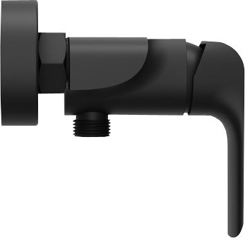 Смеситель для душа Ravak Flat X070177 черный матовый