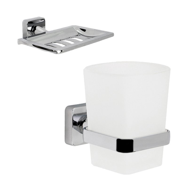 Набор Стакан Wasserkraft Dill K-3928 + Мыльница K-3969