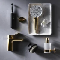 Смеситель для раковины AM.PM X-Joy F85A02199 золото Смеситель для раковины AM.PM X-Joy F85A02199 золото