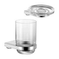 Набор Стакан Keuco Collection Moll 12750019000 + Мыльница 12755019000