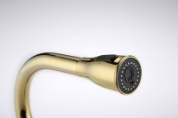 Смеситель для кухни Paulmark Lange 214212-G, золото
