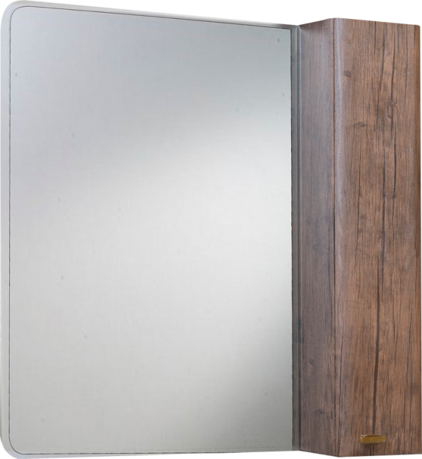 Зеркало Bellezza Олимпия R 60 орех