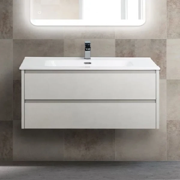 Тумба под раковину BelBagno Kraft 100 bianco opaco