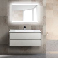 Тумба под раковину BelBagno Kraft 100 bianco opaco
