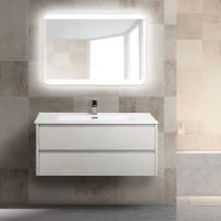 Тумба под раковину BelBagno Kraft 100 bianco opaco