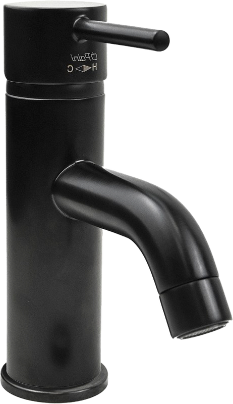Смеситель для раковины Paini Cox 78PZ205 матовый черный PVD