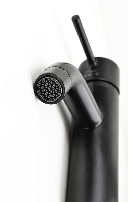 Смеситель для раковины Paini Cox 78PZ205 матовый черный PVD