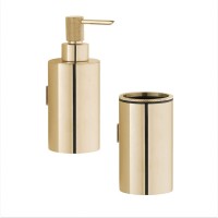 Набор Стакан Boheme Uno 10974-G + Дозатор 10977-G Набор Стакан Boheme Uno 10974-G + Дозатор 10977-G