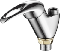 Смеситель для кухни Fashun A4403+A7253 хром, синий