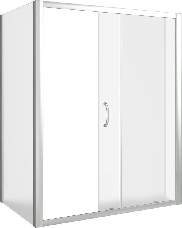 Душевой уголок Good Door Latte WTW+SP-G-WE 140x90 + очиститель для стекол