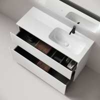 Тумба с раковиной Sancos Folk Floor 120 правая напольная, bianco, раковина CN7021