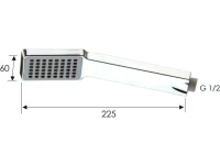 Душевая лейка Remer 317SQX