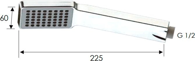 Душевая лейка Remer 317SQX