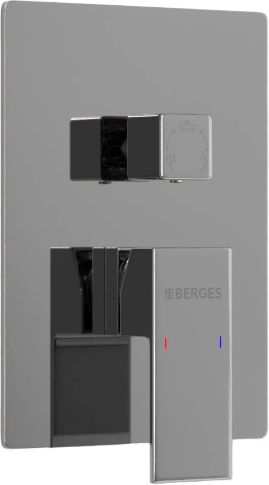 Душевой комплект Berges Nardis 2S 071001 С ВНУТРЕННЕЙ ЧАСТЬЮ, хром