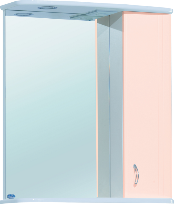 Зеркало Bellezza Астра R 60 бежевое