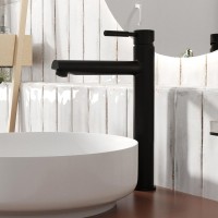 Смеситель для раковины Wasserkraft Gollach 3303H черный soft-touch