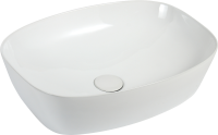 Тумба с раковиной Orange Line 80 подвесная, 2 ящика, матовый графит с раковиной B08-500W