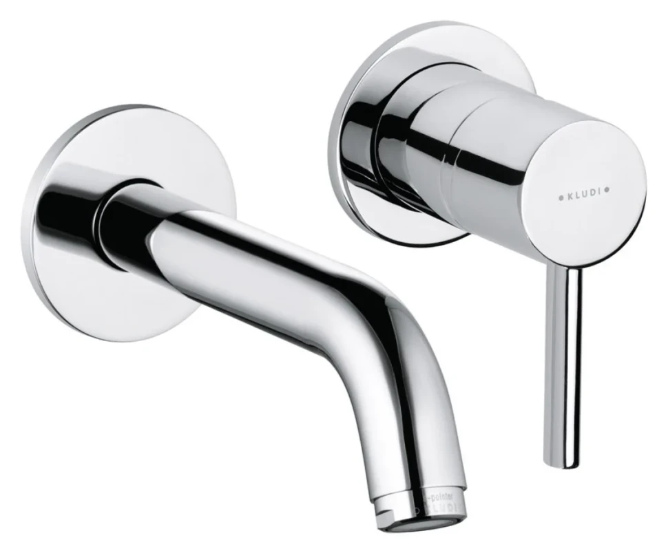 Комплект Раковина Duravit D-code 0338490000 встраиваемая + Смеситель Kludi Bozz 382440576 хром
