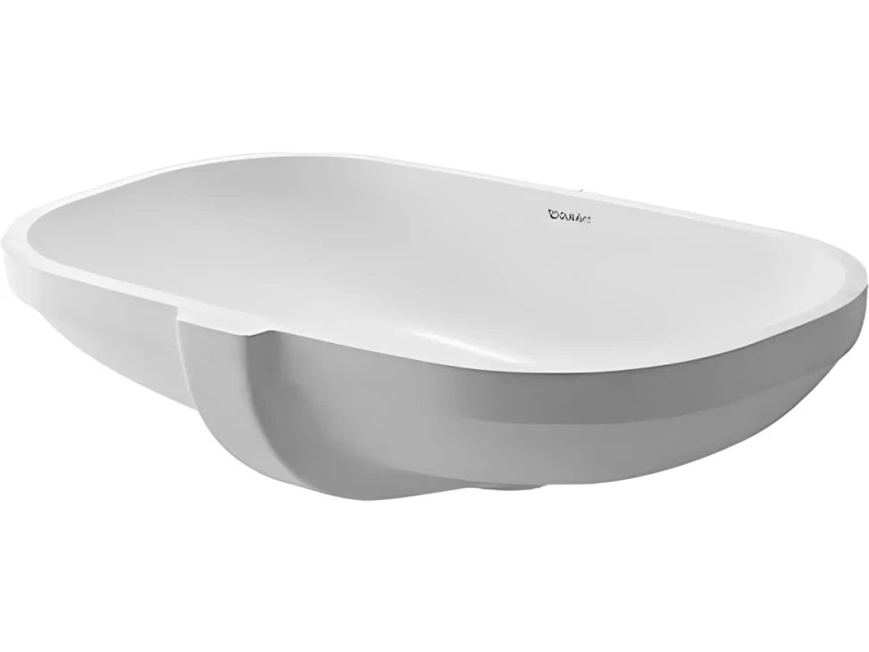 Комплект Раковина Duravit D-code 0338490000 встраиваемая + Смеситель Kludi Bozz 382440576 хром