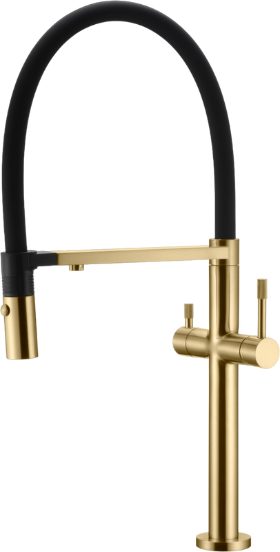 Смеситель для кухни Boheme Uno 115-MG matt gold