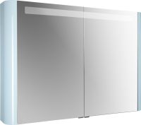 Зеркало-шкаф AM.PM Sensation 100 светло-голубой