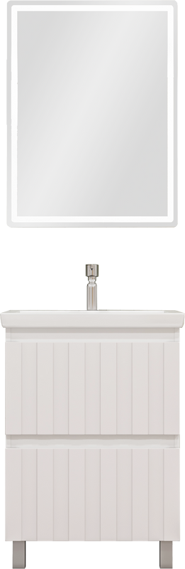 Тумба с раковиной Vigo Finlay 70 белая