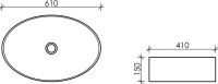 Накладная раковина Ceramicanova Element CN5018