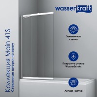 Шторка на ванну Wasserkraft Main 41S02-80WS