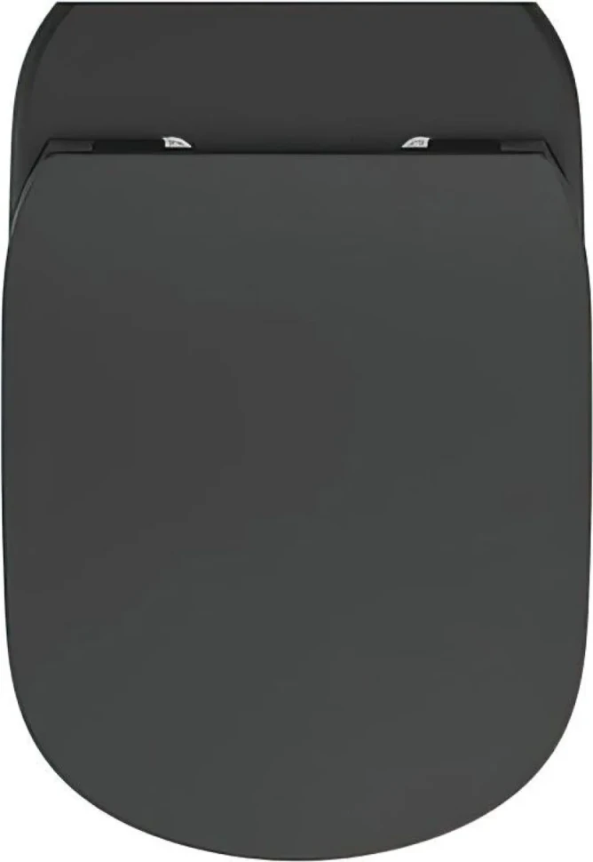 Комплект Унитаз подвесной Ideal Standard IdealMood T4665V3 безободковый, с микролифтом, матовый черный + Звукоизоляция Grohe + Инсталляция Solido 38811KF0 3 в 1 с кнопкой смыва