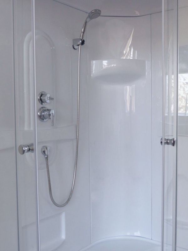 Душевая кабина Royal Bath BP RB8100BP1-T-R с высоким поддоном, с сиденьем