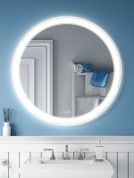 Зеркало круглое Alavann Solis 100 с подсветкой, с антизапотеванием