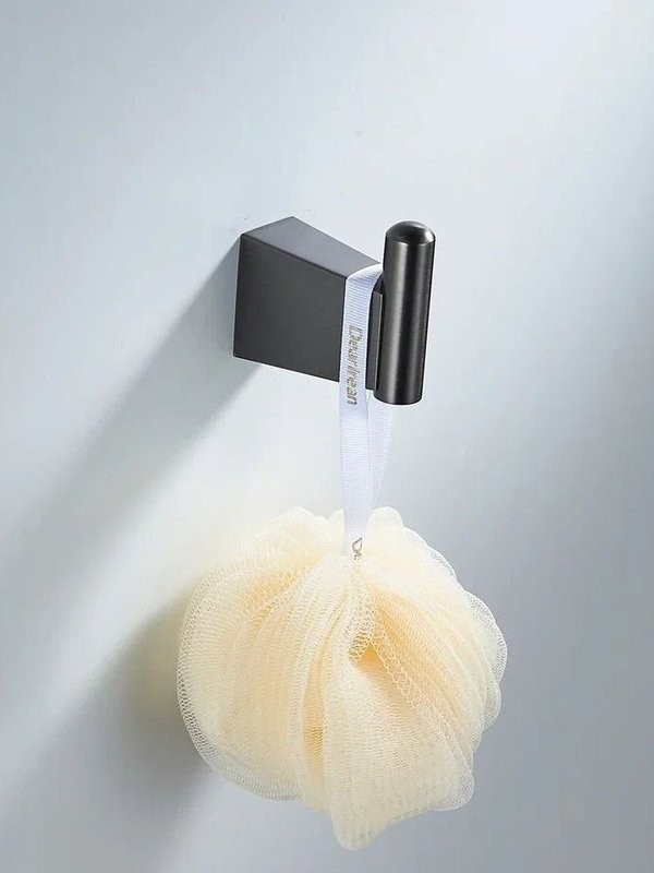 Крючок для ванной комнаты Shevanik SG5711T, оружейная сталь